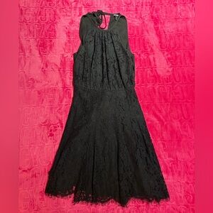 Juicy Couture Black Lace Halter Dress • Y2K Vintage